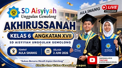AKHIRUSSANAH - Wisuda Kelulusan