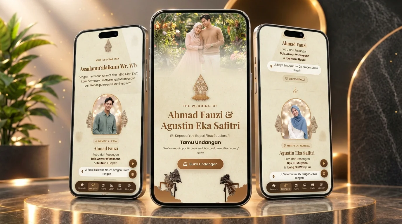 Javanese Ringgit Invitation